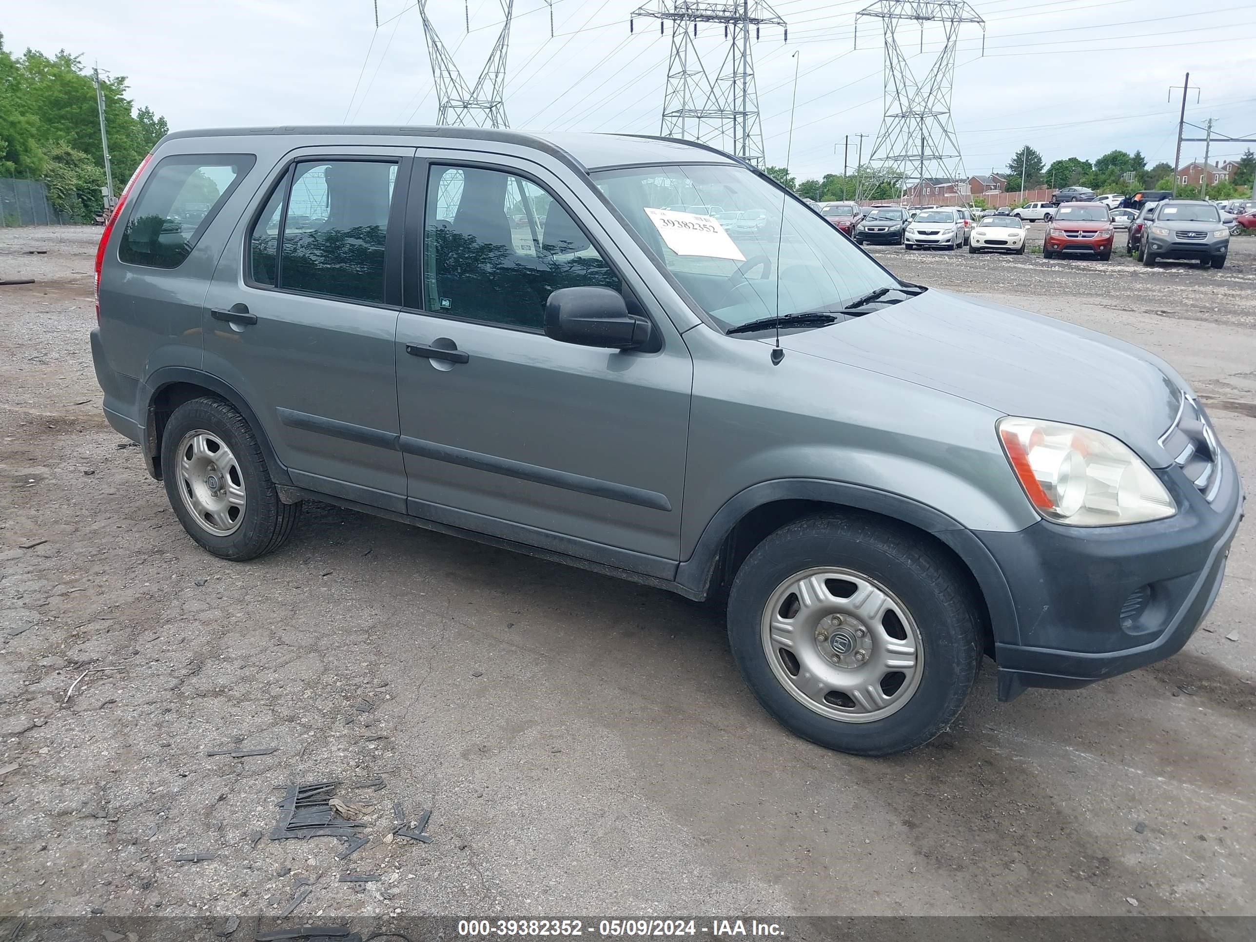 honda cr-v 2005 shsrd785x5u347583