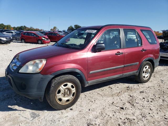 honda cr-v lx 2006 shsrd785x6u424518