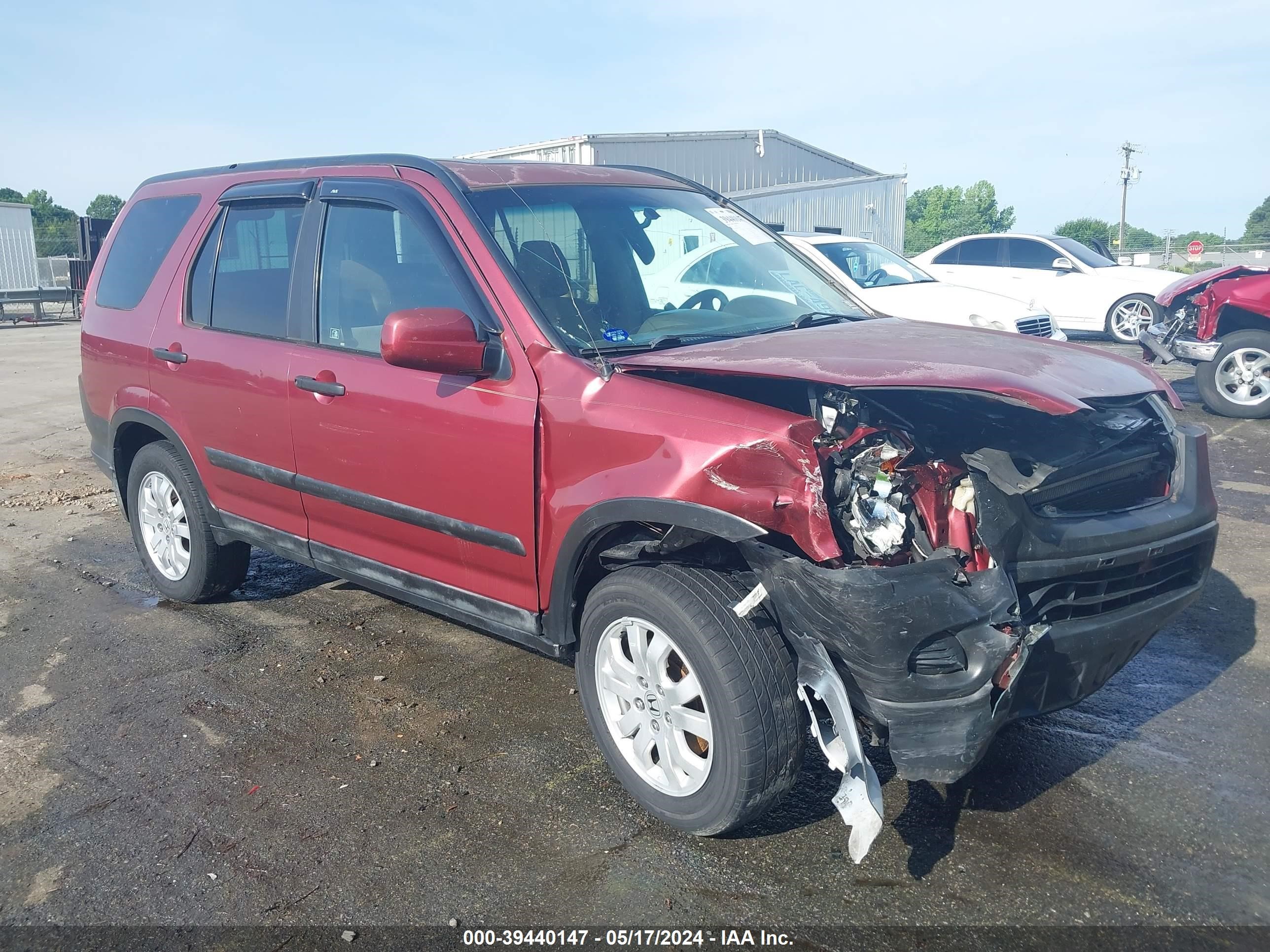 honda cr-v 2005 shsrd78805u311184