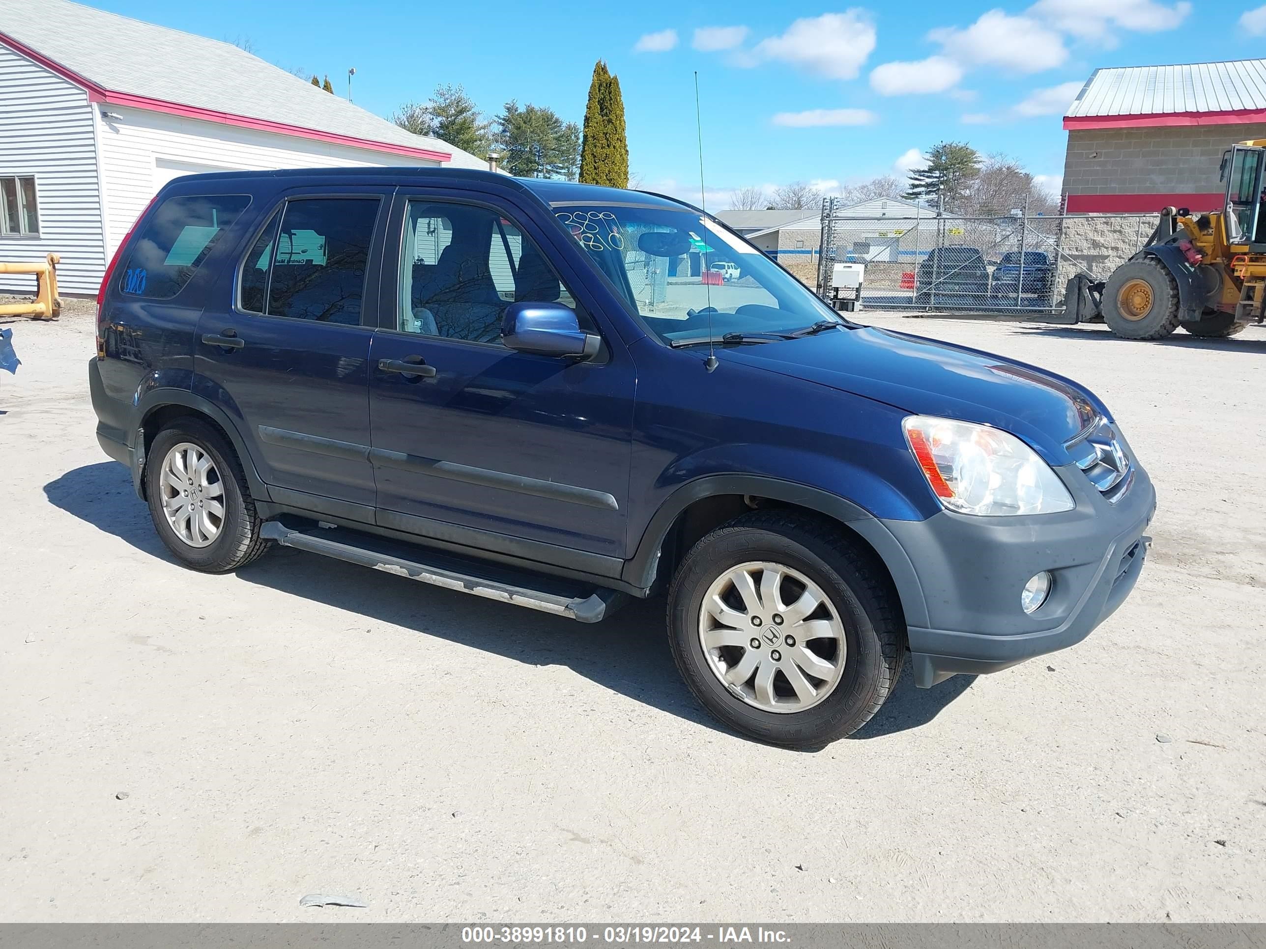 honda cr-v 2005 shsrd78805u337834