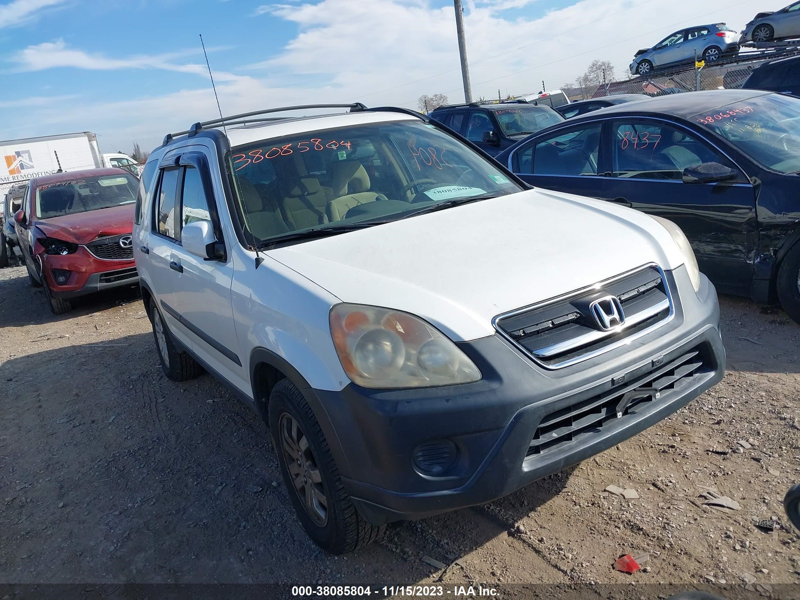 honda cr-v 2005 shsrd78815u347031