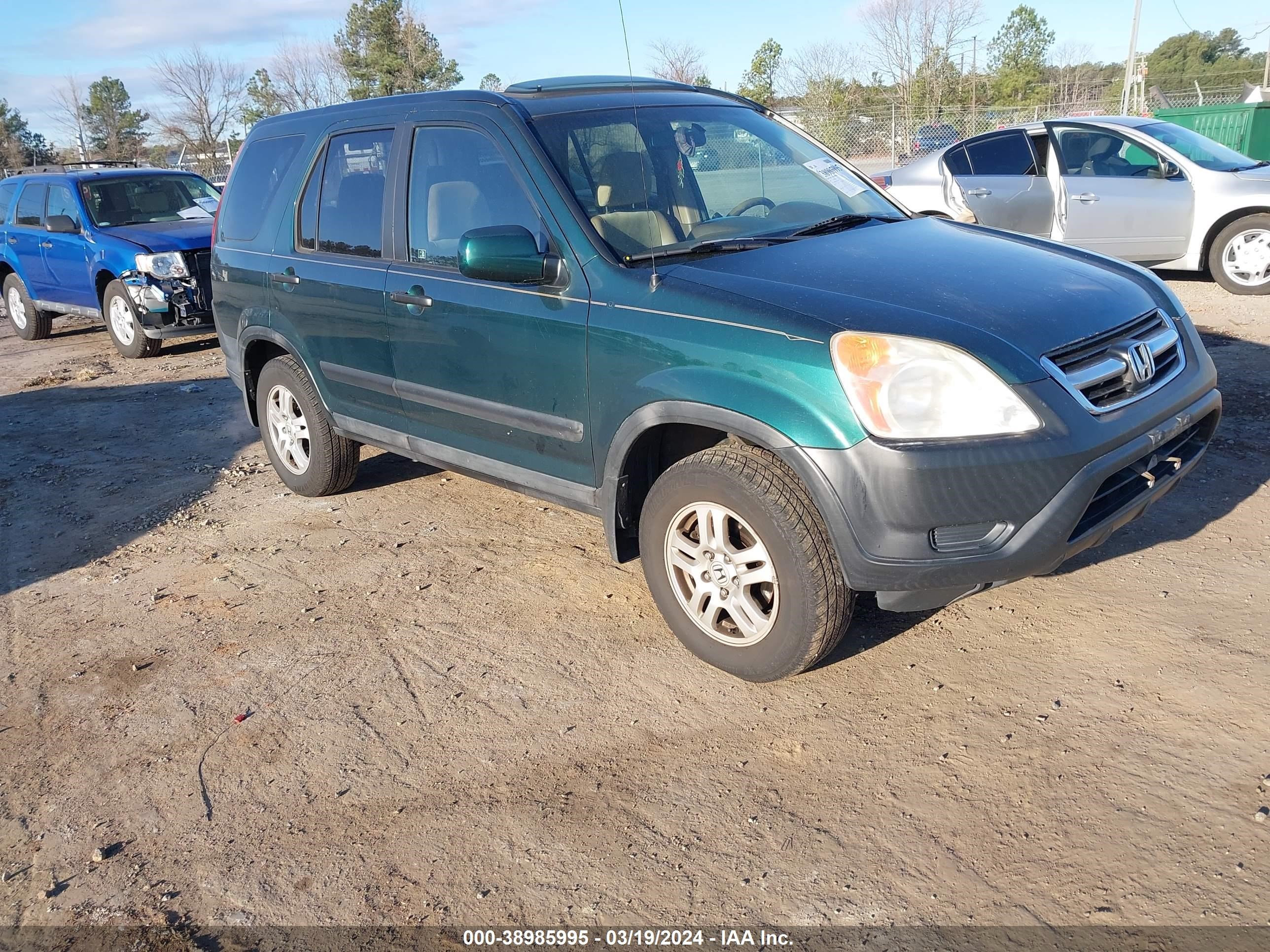 honda cr-v 2003 shsrd78823u124980