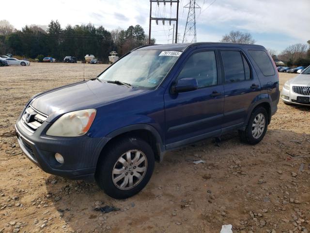 honda crv 2005 shsrd78825u324339