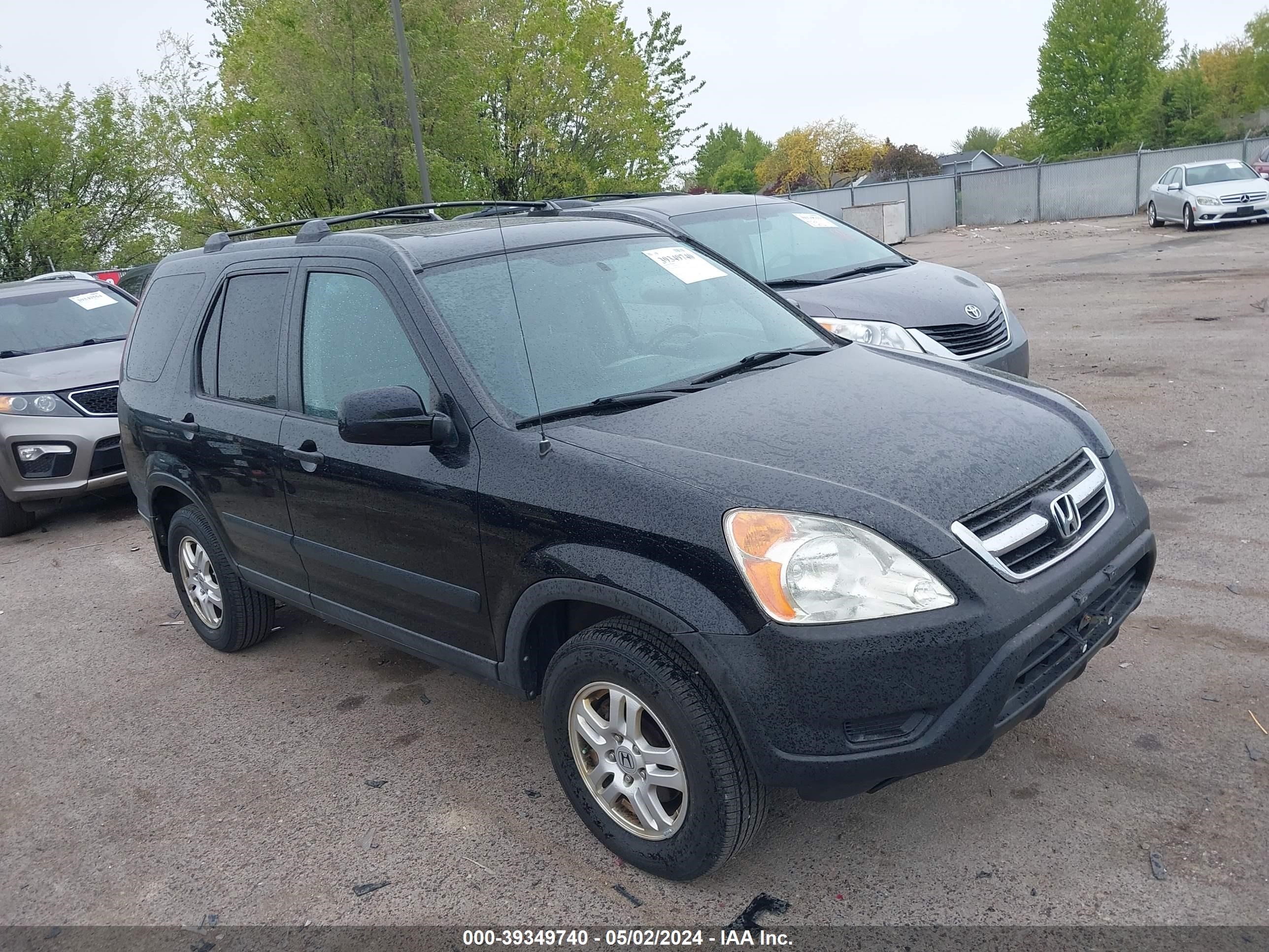 honda cr-v 2004 shsrd78844u256933