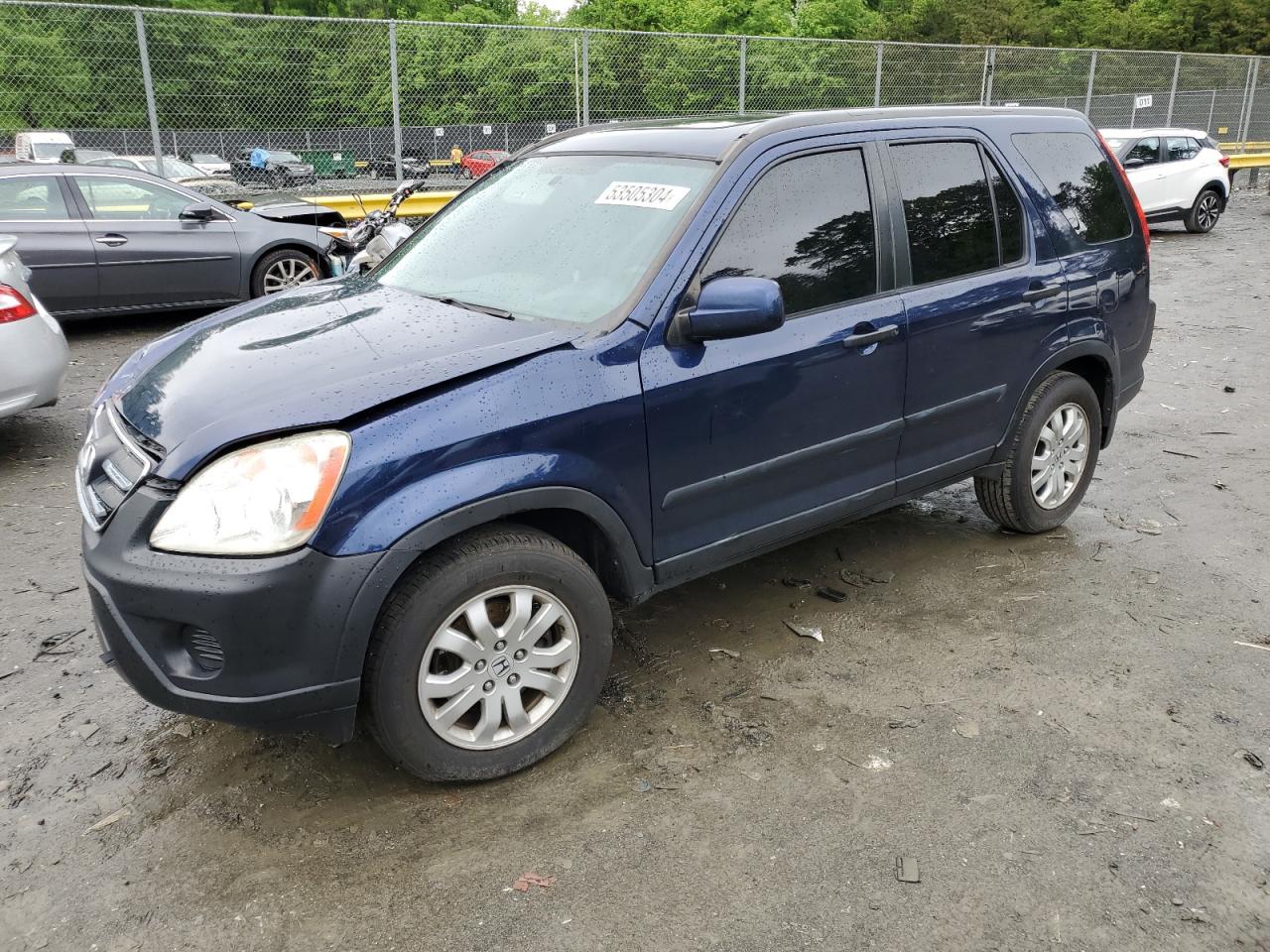 honda cr-v 2005 shsrd78845u347489