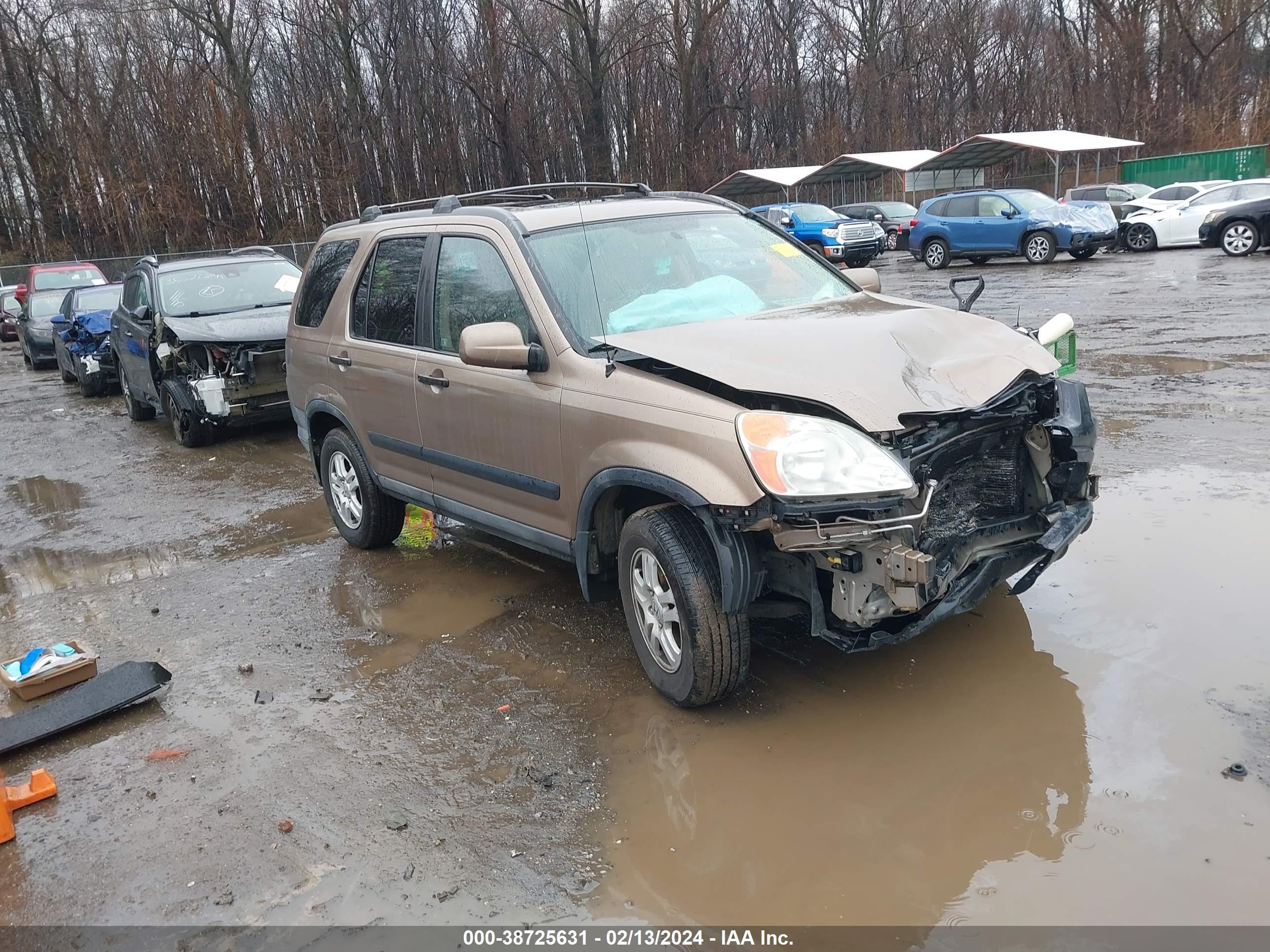 honda cr-v 2004 shsrd78854u237307