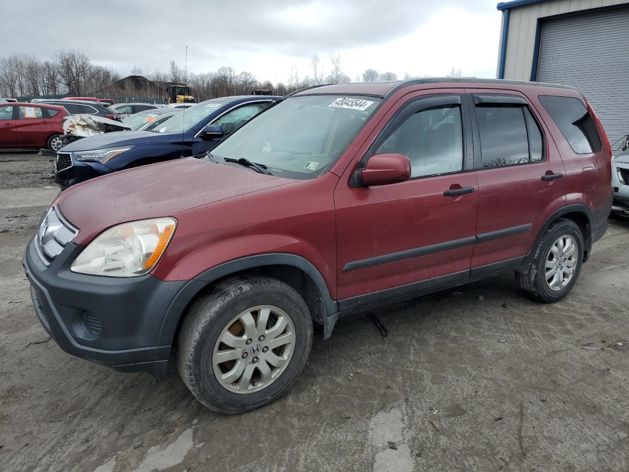 honda cr-v 2005 shsrd78855u341605