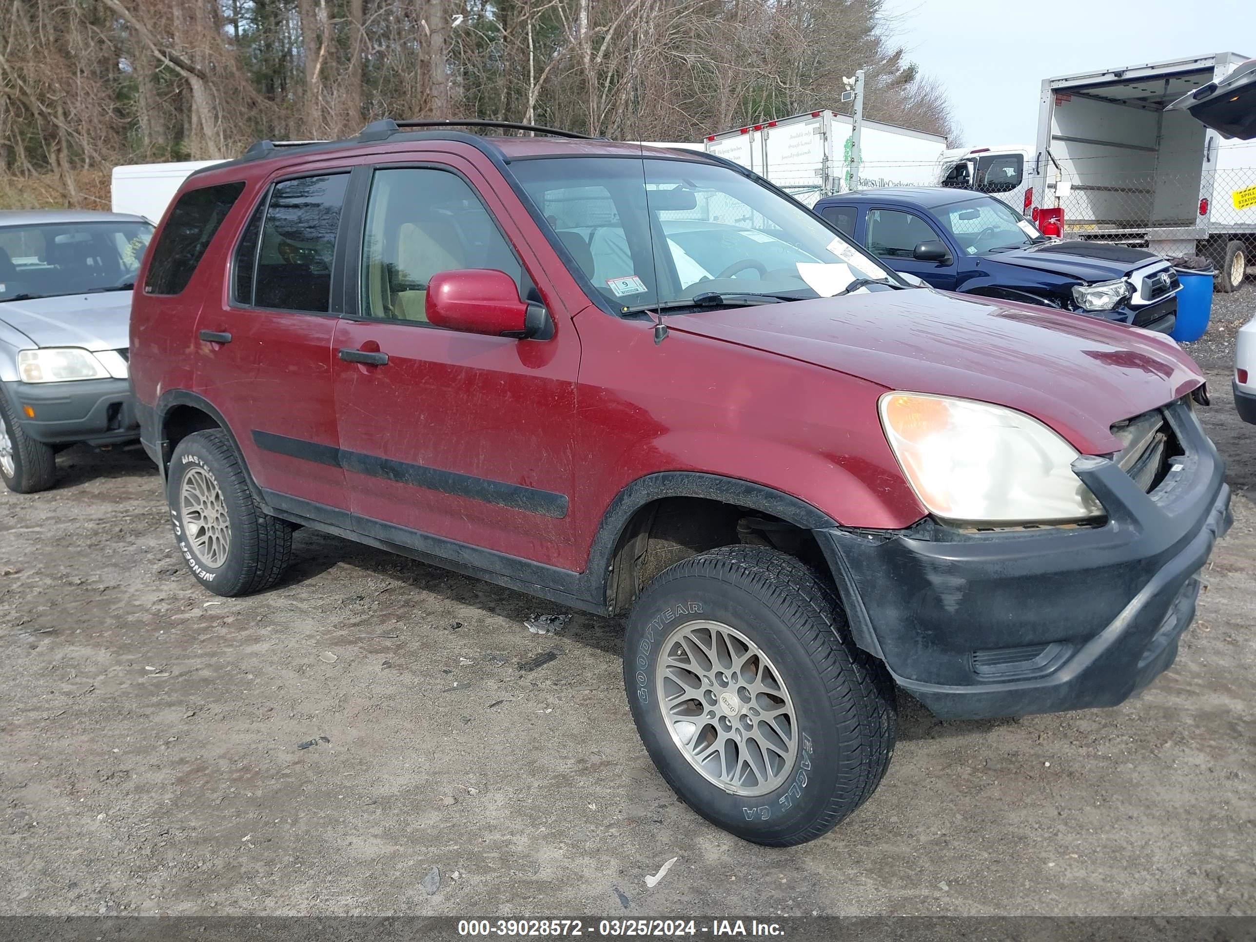 honda cr-v 2004 shsrd78864u221665