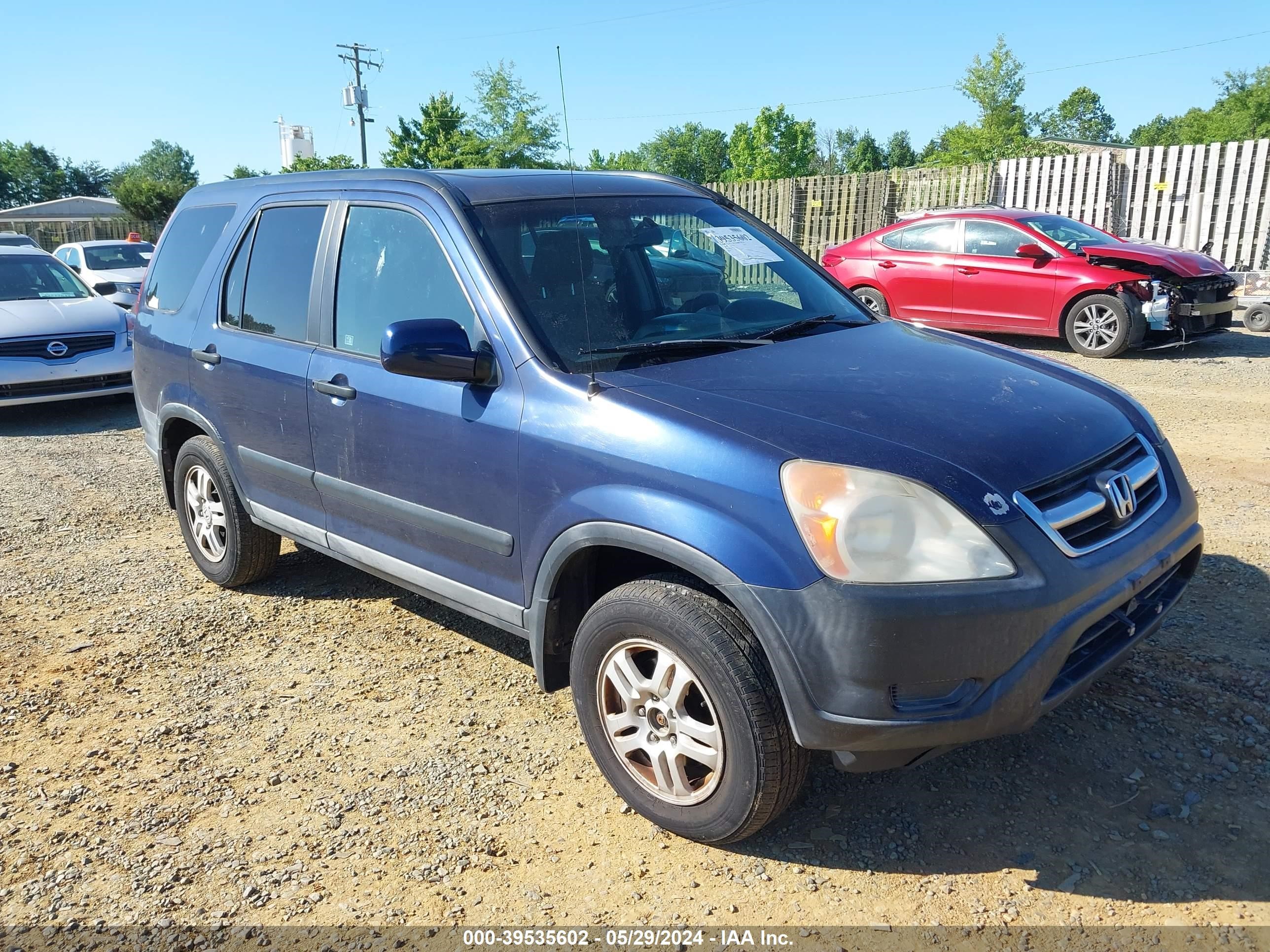 honda cr-v 2003 shsrd78873u114669