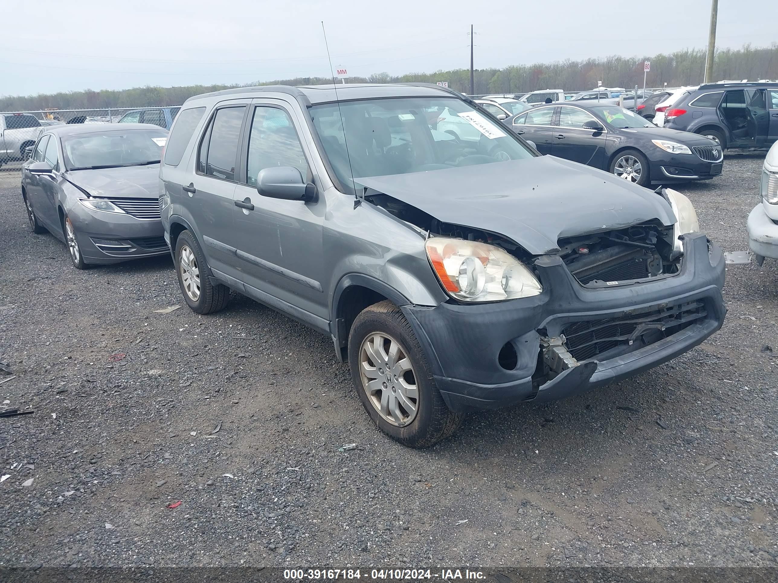 honda cr-v 2006 shsrd78876u435096