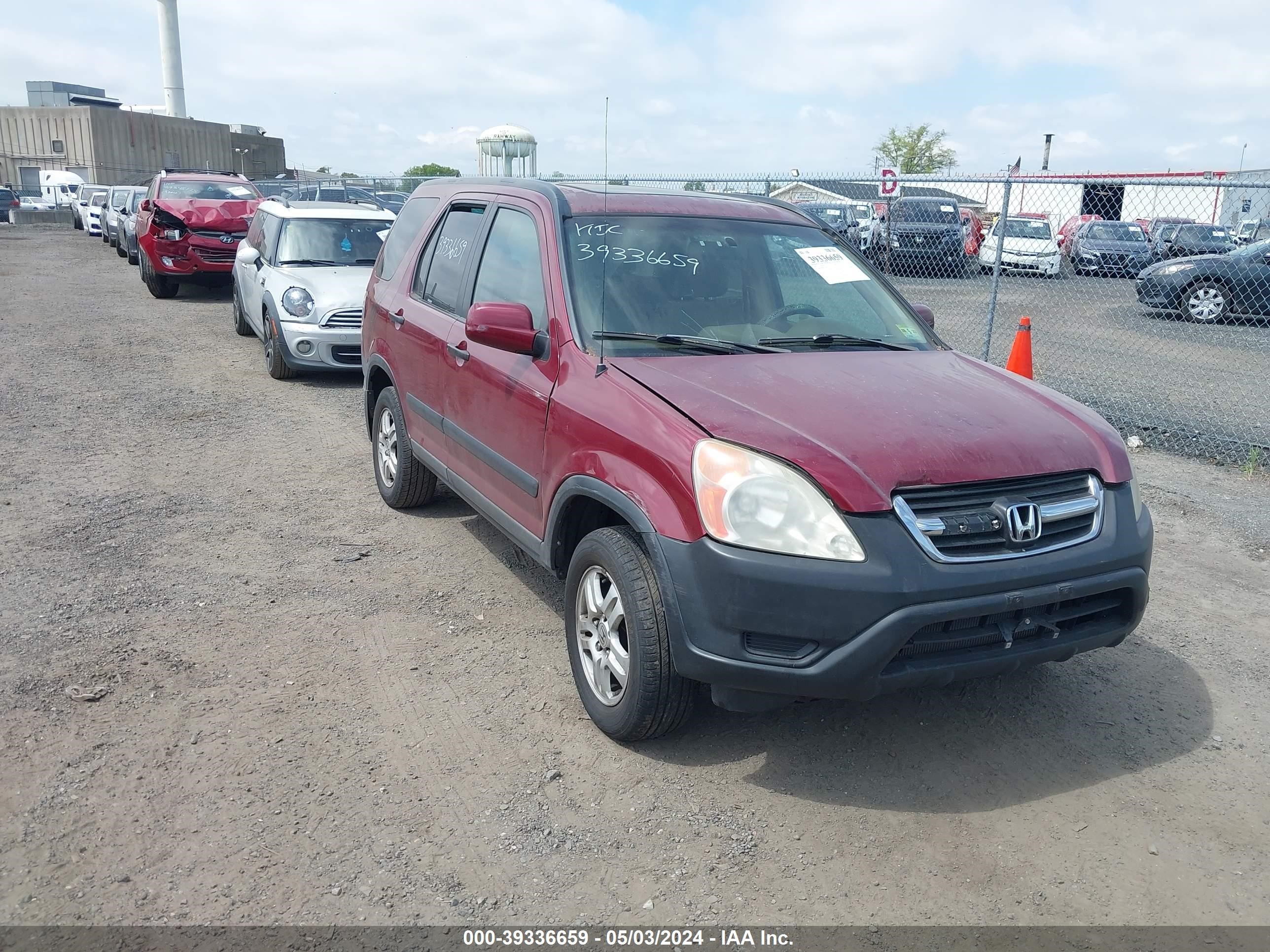 honda cr-v 2003 shsrd78883u136289