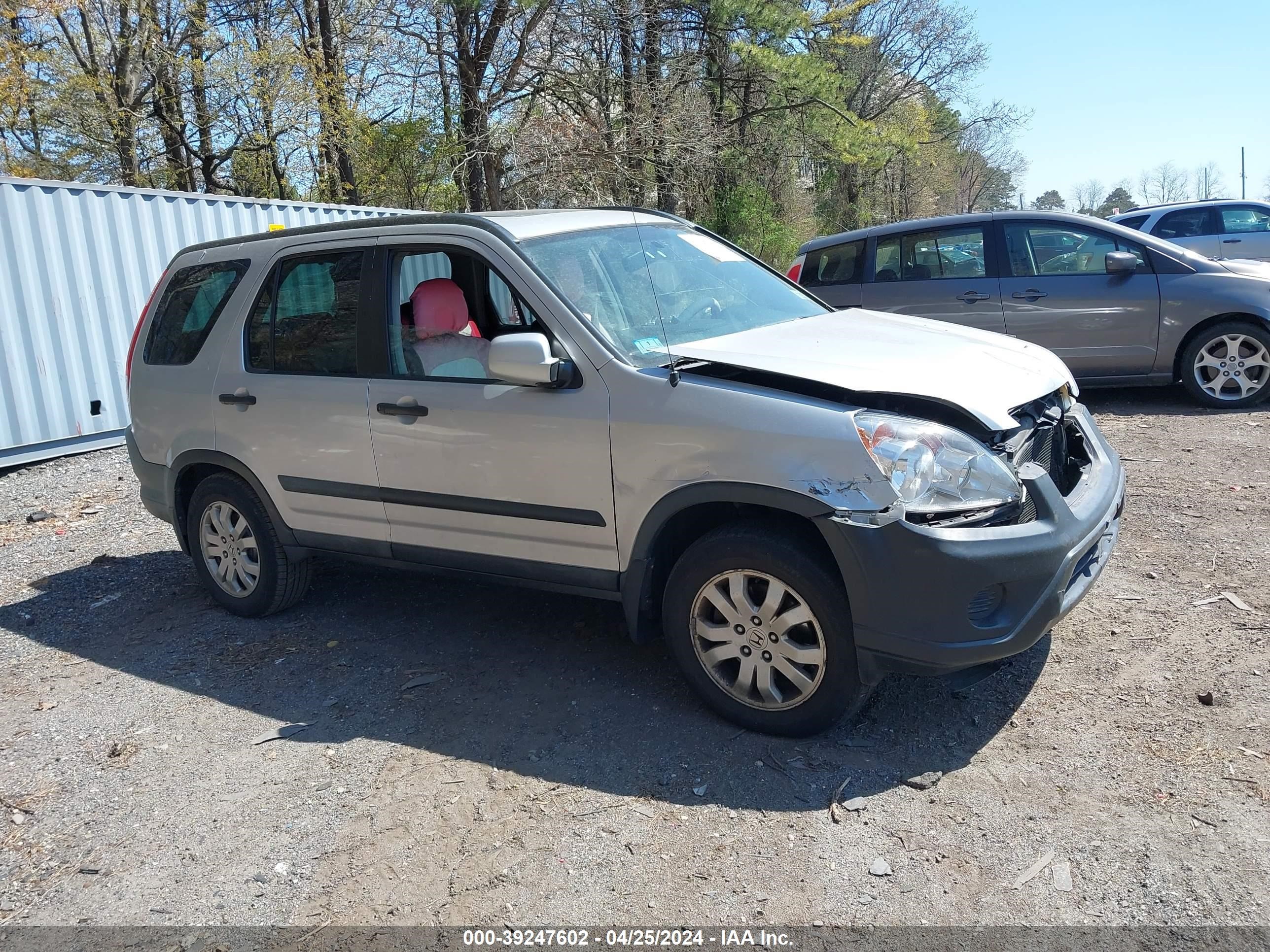 honda cr-v 2006 shsrd78886u407632