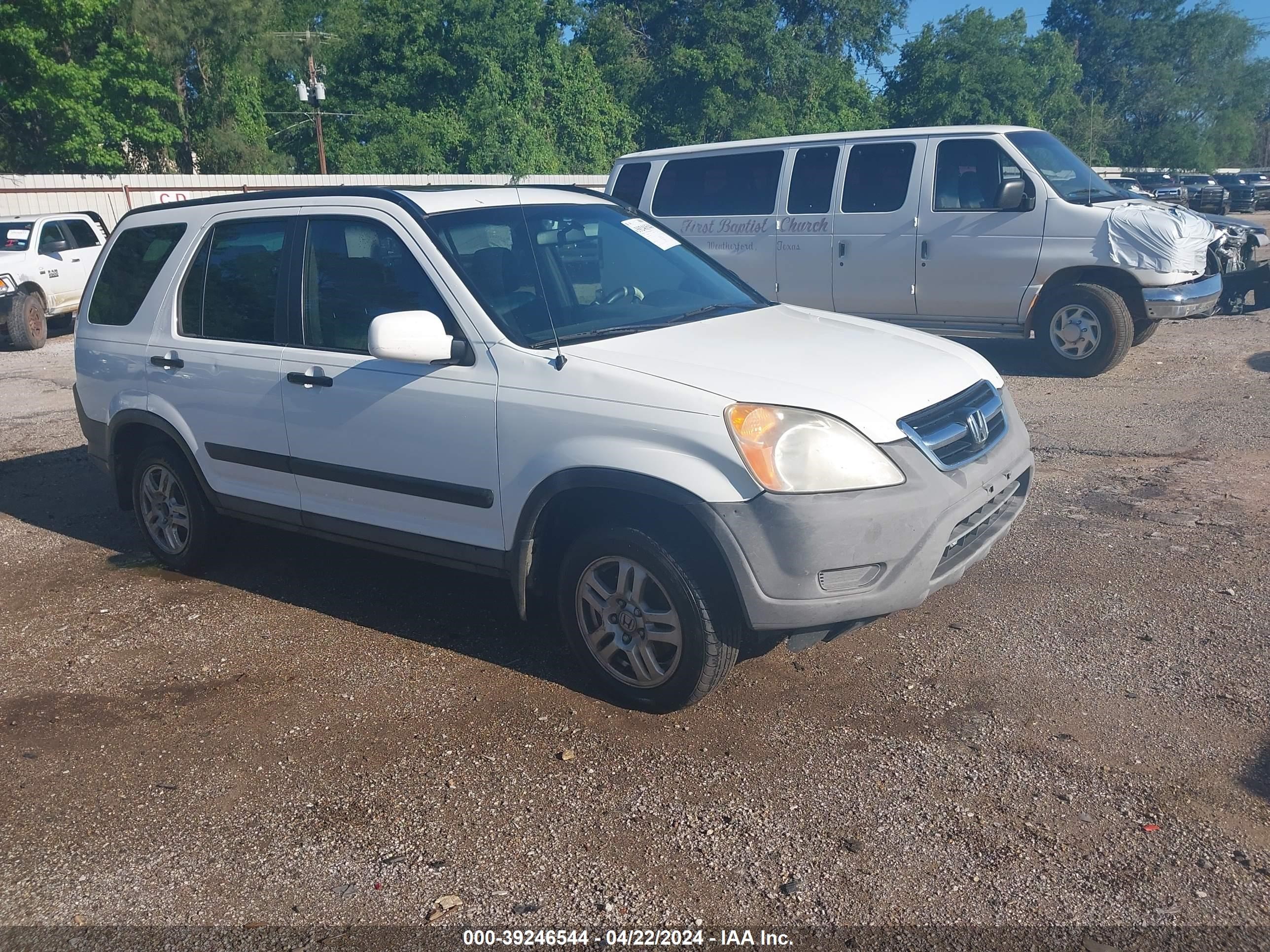 honda cr-v 2003 shsrd78893u125883