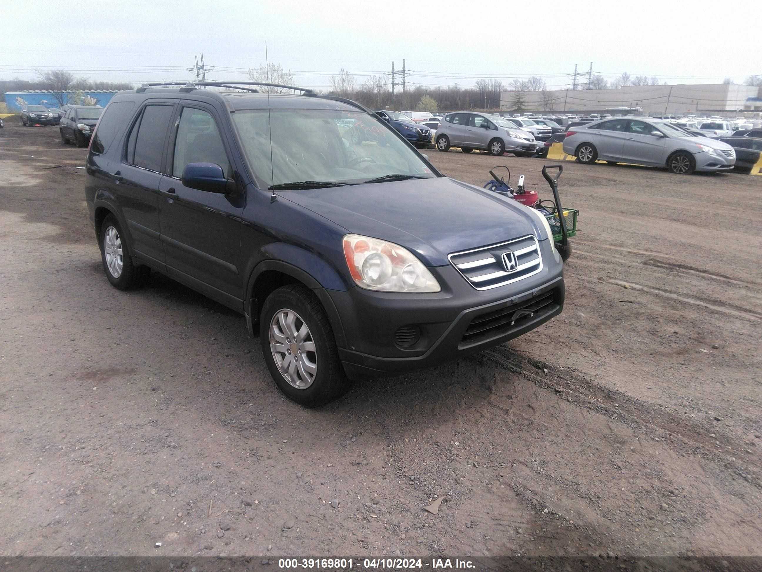 honda cr-v 2005 shsrd78895u316206