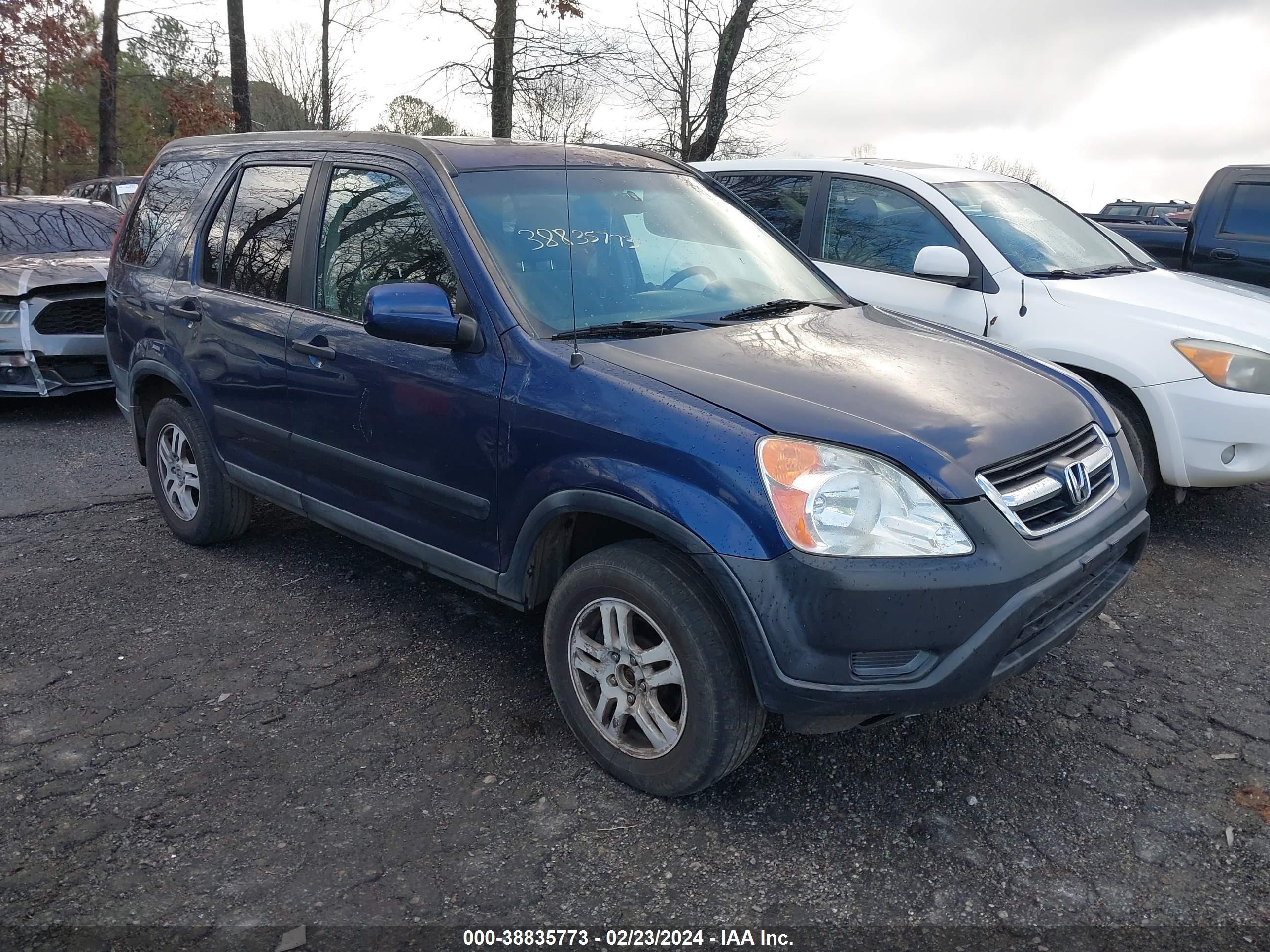 honda cr-v 2003 shsrd788x3u159816