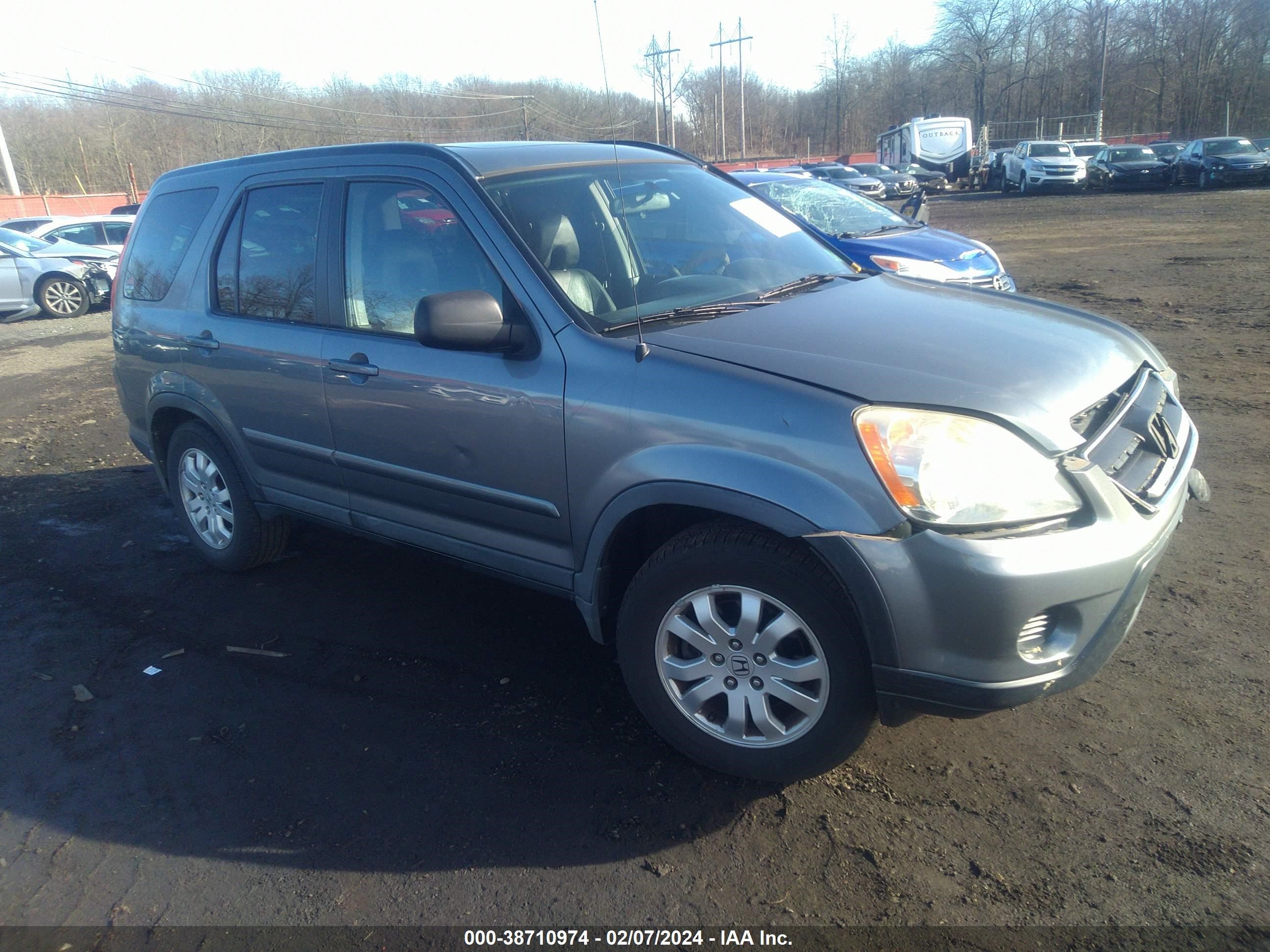 honda cr-v 2005 shsrd78905u309461