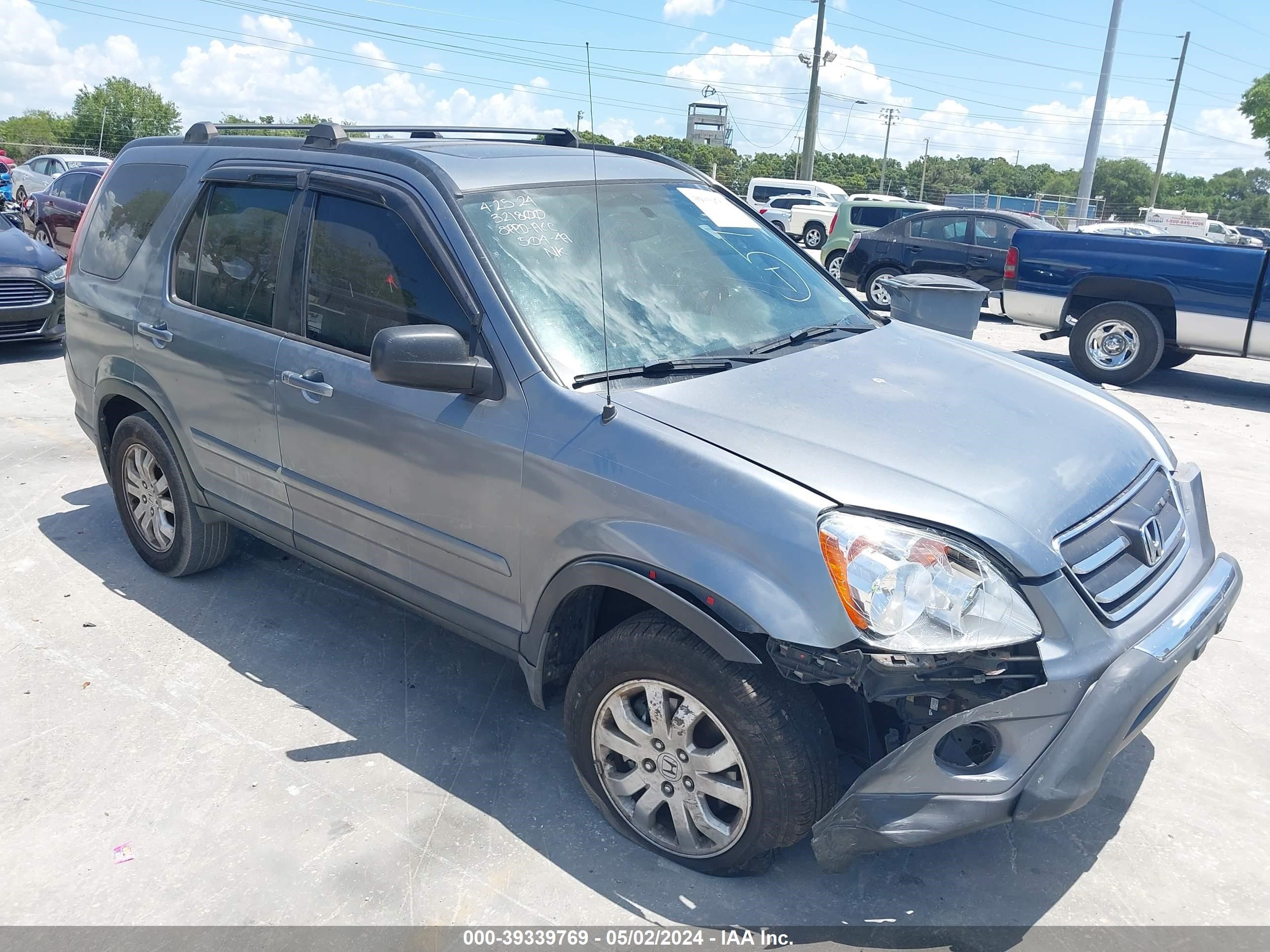 honda cr-v 2005 shsrd78915u309467