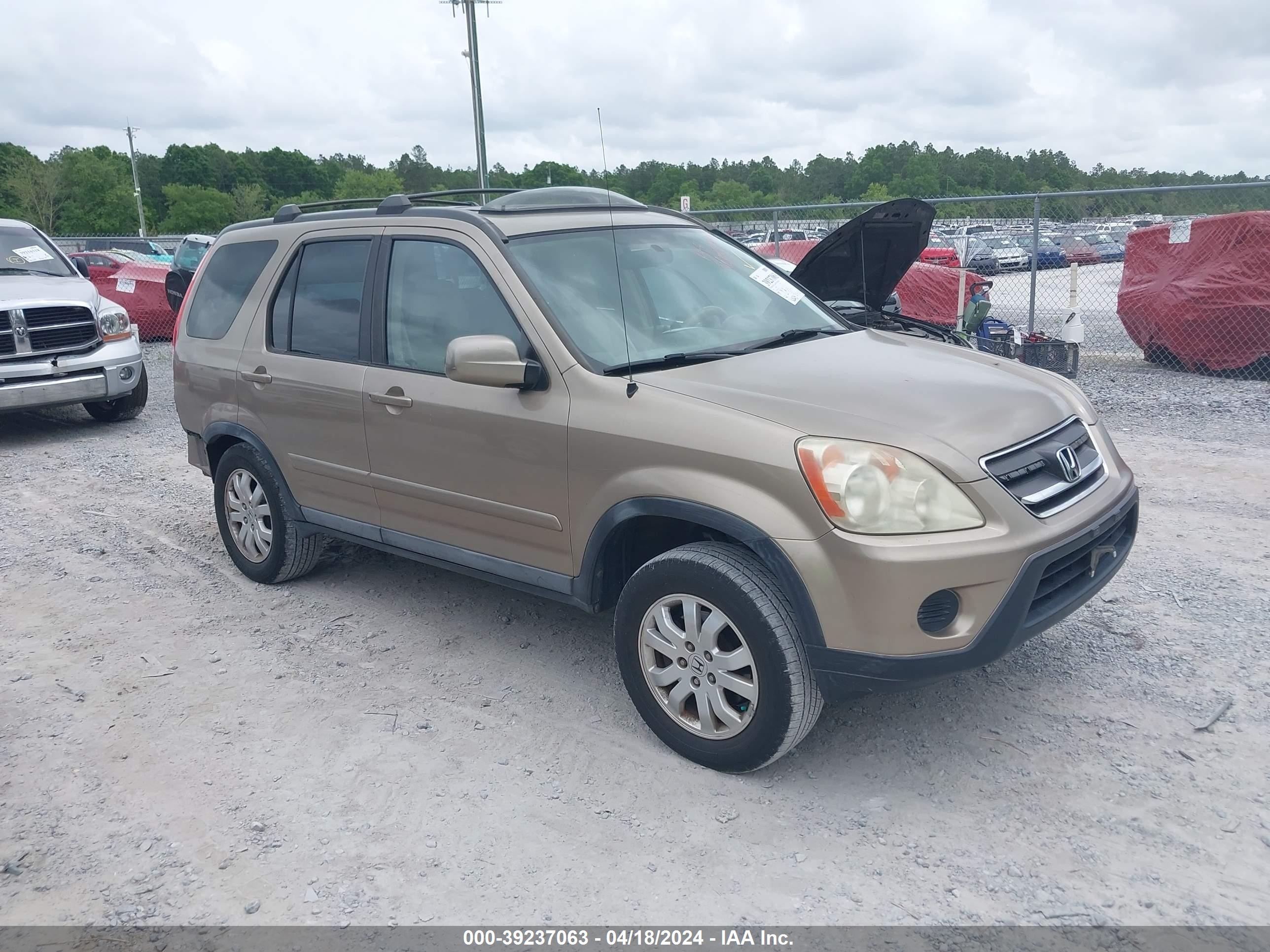 honda cr-v 2005 shsrd78955u310377