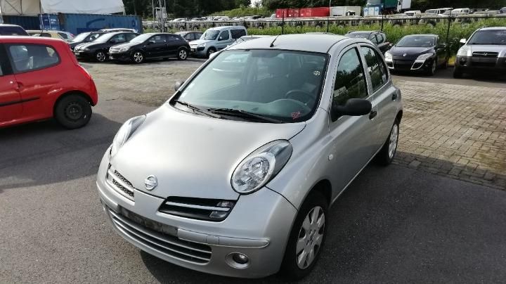 nissan micra hatchback 2006 sjnfdak12u2042949