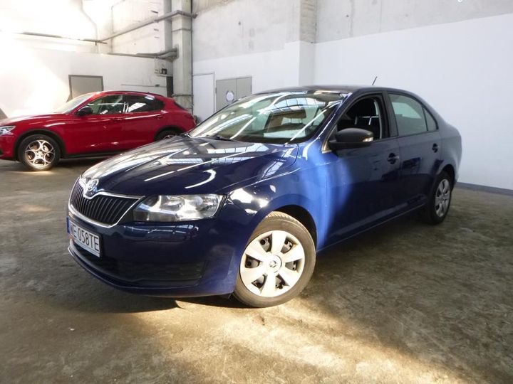 skoda rapid 2018 tmbae6nh3j4558541