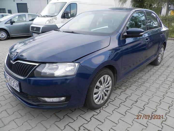 skoda rapid 2018 tmbaf6nh5j4536795