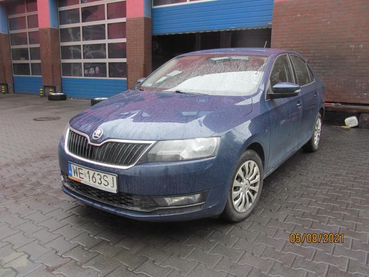 skoda rapid 2018 tmbaf6nh9j4539926