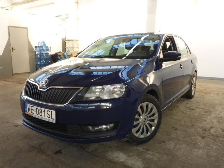 skoda rapid 2018 tmbaf6nh9j4541238