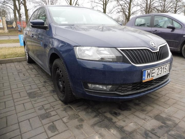 skoda rapid 2018 tmbaf6nhxj4537084