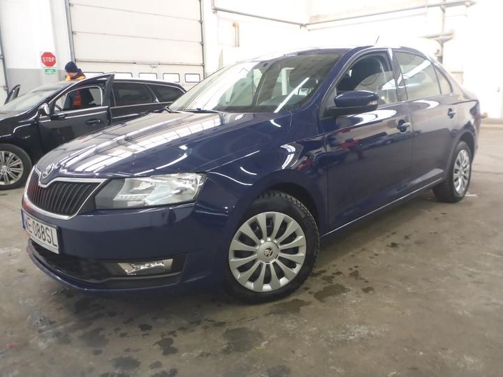 skoda rapid 2018 tmbaf6nhxj4541491