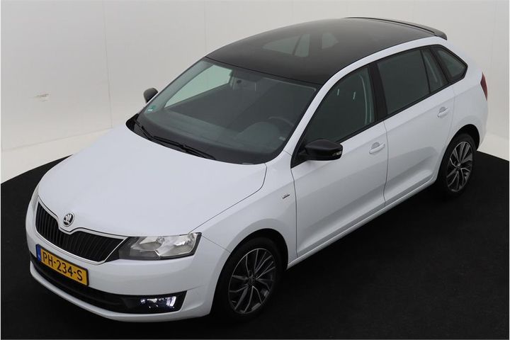 skoda rapid spaceback 2017 tmbea6nh8h4540415