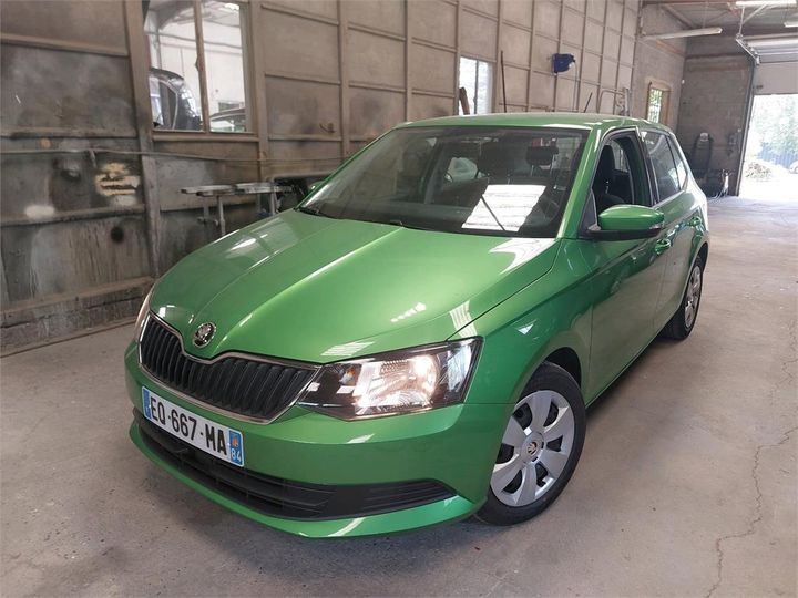 skoda fabia 2017 tmbea6nj7jz043917