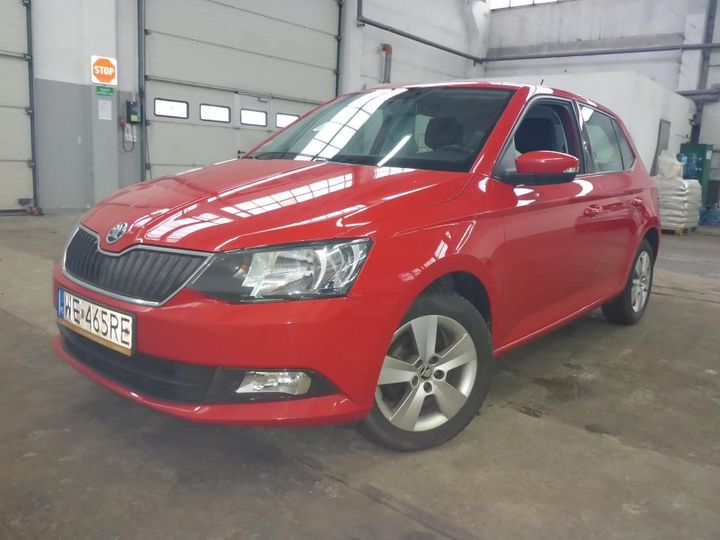 skoda fabia 2017 tmbeb6nj0jz022677