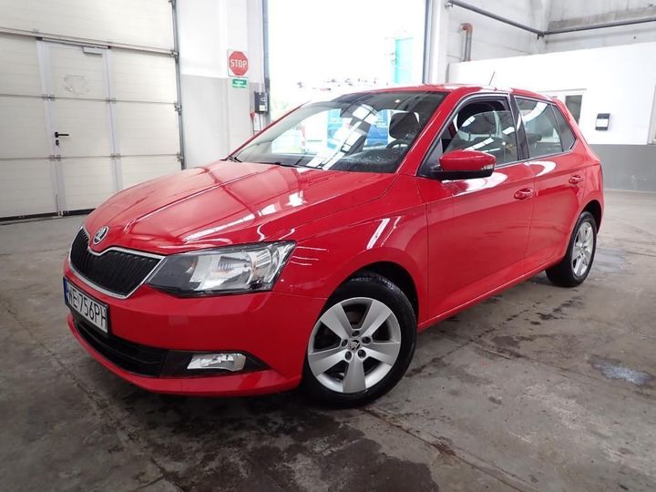 skoda fabia 2017 tmbeb6nj2hz067825