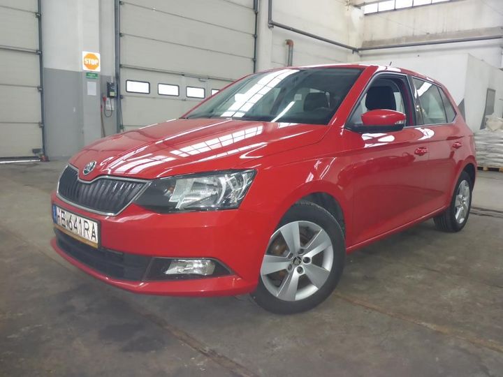 skoda fabia 2017 tmbeb6nj2jz016847