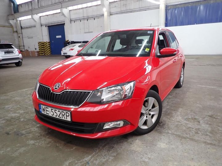 skoda fabia 2017 tmbeb6nj2jz062954