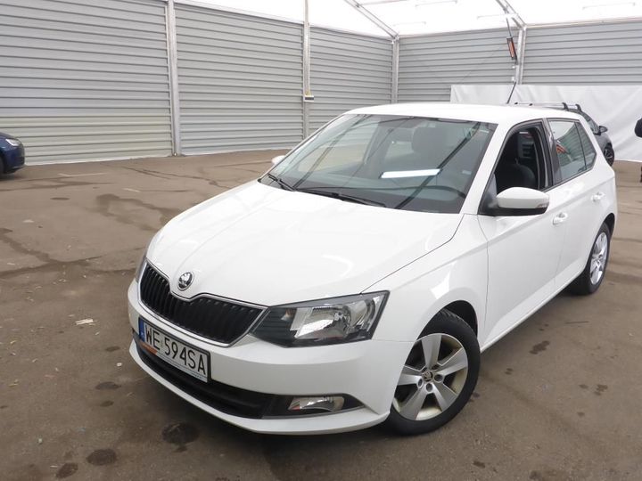 skoda fabia 2017 tmbeb6nj6jz058826