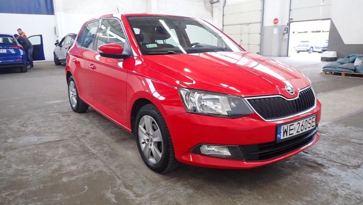 skoda fabia 2017 tmbeb6nj7jz086358