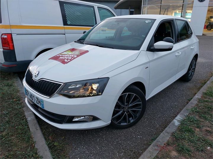 skoda fabia 2017 tmbee6nj1jz011582