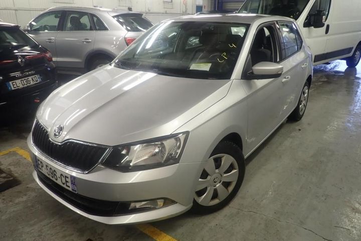 skoda fabia 2017 tmbee6nj6jz007737