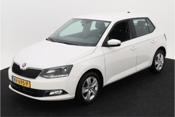 skoda fabia 2017 tmbee6nj9hz153740