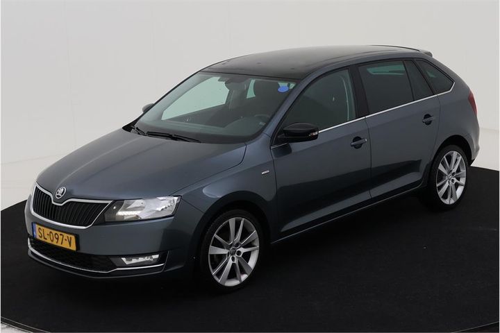 skoda rapid spaceback 2018 tmbef6nh7j4563756