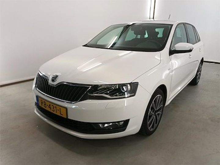 skoda rapid spaceback 2017 tmbef6nh8j4522231