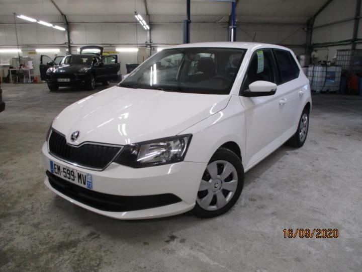 skoda fabia 2017 tmbej6nj2hz076883