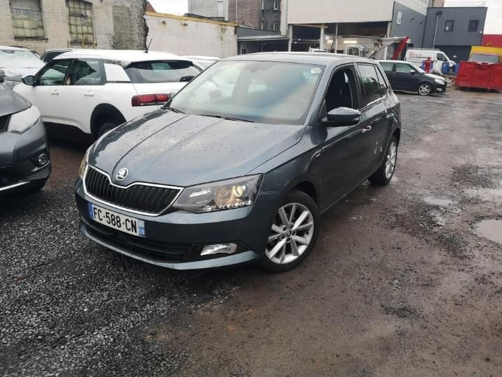 skoda fabia 2018 tmbej6nj8jz195964