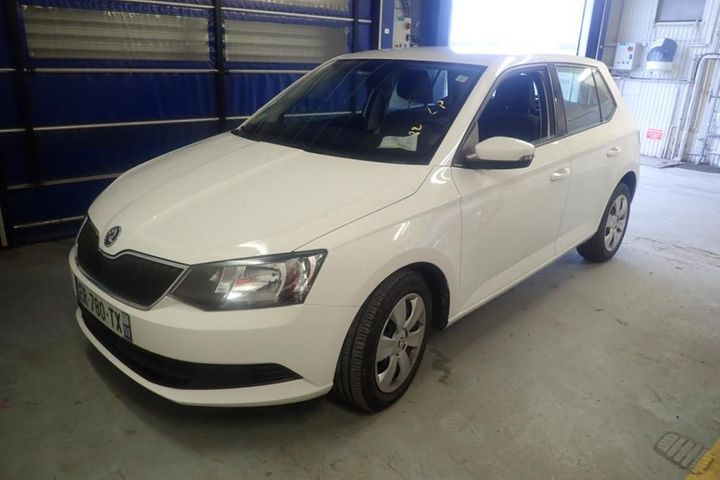 skoda fabia 2017 tmbej6nj9hz112911