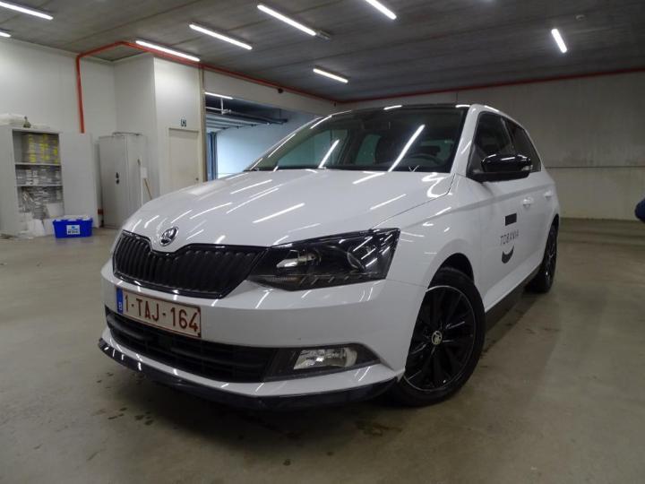 skoda fabia 2017 tmbej6njxjz043328