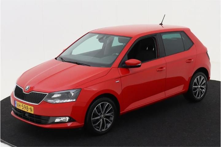 skoda fabia 2017 tmbem6nj4hz116730