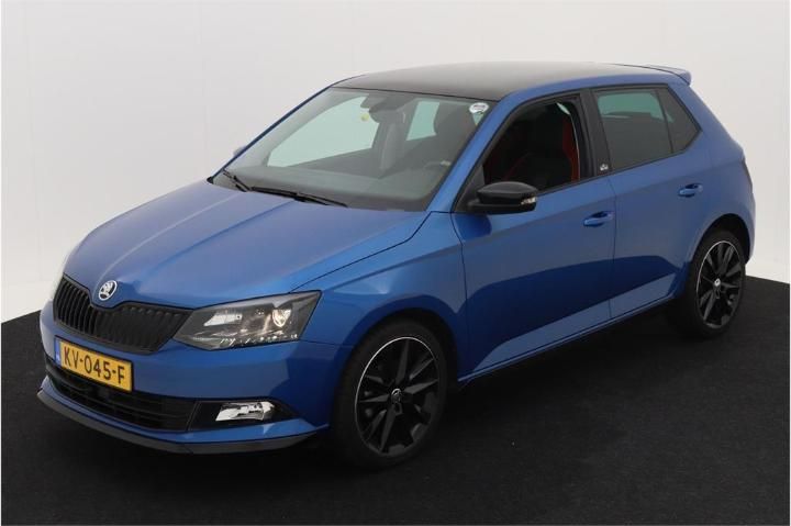 skoda fabia 2017 tmbem6nj7hz085375