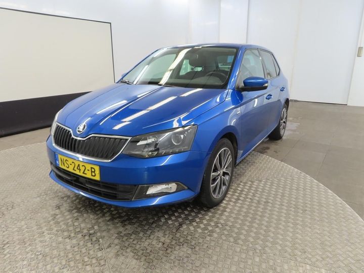 skoda fabia 2017 tmbem6nj7hz133277