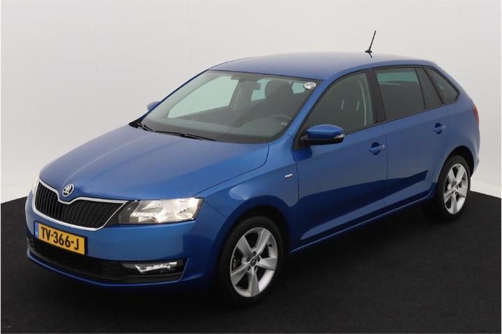 skoda rapid spaceback 2018 tmbep6nh3k4014229